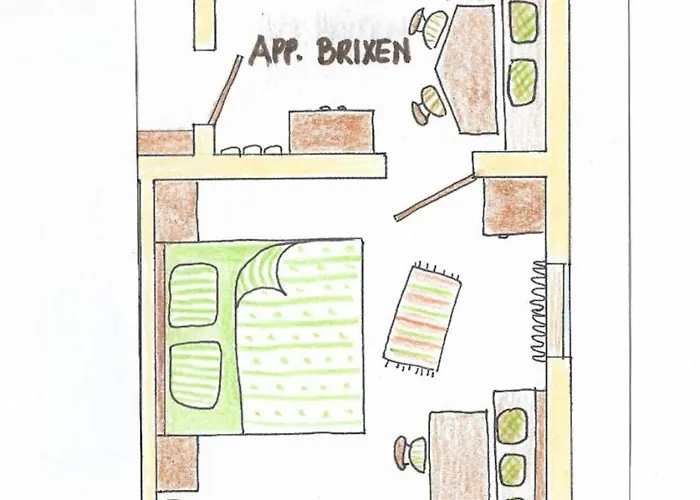 아파트 Haus Rosenegg 브릭센임탈